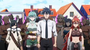 Обычный служащий переносится в другой мир, где становится одним из четырёх Небесных царей - серия 6