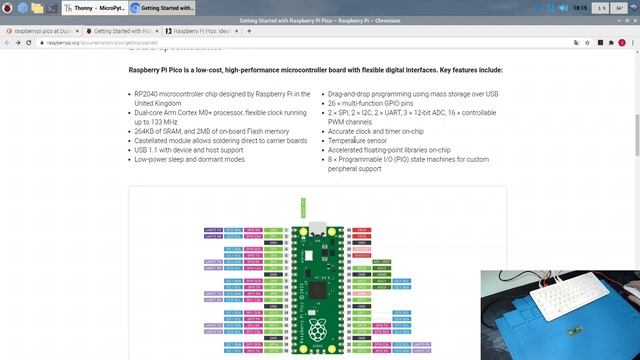 Raspberry Pi Pico - pierwsze wrażenia смотреть онлайн