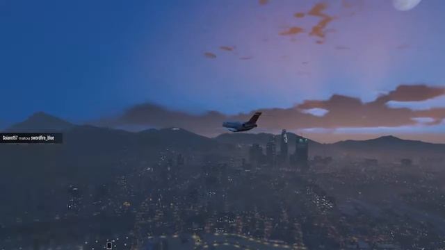 Viajando no Buckingham Nimbus - GTA V смотреть онлайн