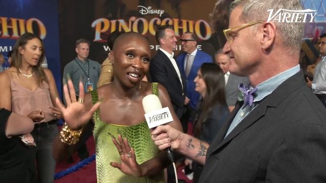 Cynthia Erivo on Singing in 'Pinocchio', Teases 'Wicked' and Working with Ariana Grande смотреть онлайн