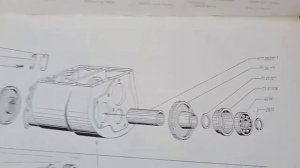 дт75м реверс редуктор,вал основной