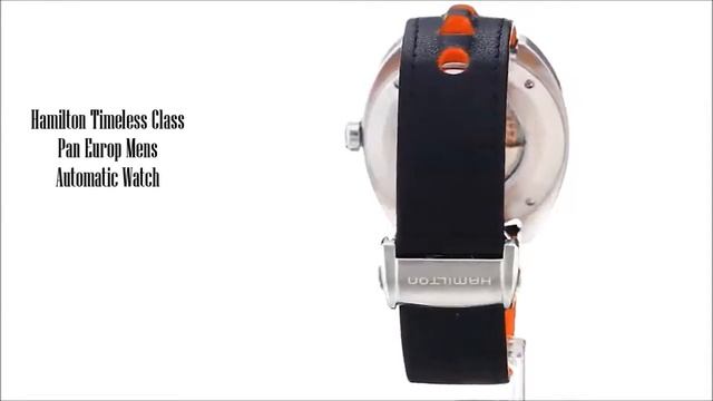 Hamilton Timeless Class H35415781 Pan Europ Mens Automatic Watch смотреть онлайн