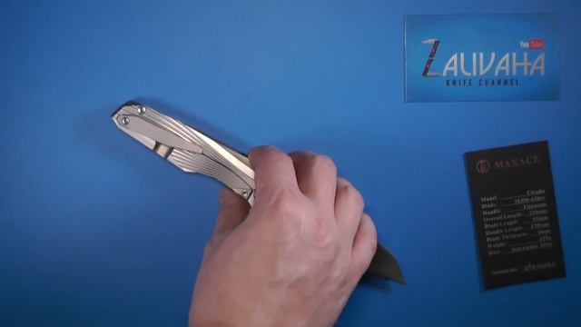 Нож Maxace Cicada. Высокое качество по-китайски смотреть онлайн