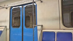 Поездка на 81-717.5М/714.5М от станции Марьино до станции Зябликово Люблинско-Дмитровская линия