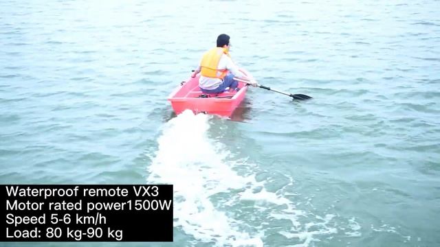 Fsesc 75200 Motor 63100 VX3 Boat Water Test  Flipsky