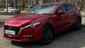 Мазда Аксела 2017 Красная дизель