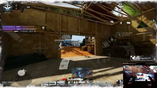 2K HD Call of duty mobile Ranked gameplay with GPG_HITMAN_YT live смотреть онлайн