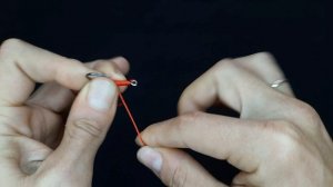 Как привязать крючки на одну леску. Узел Гирлянда