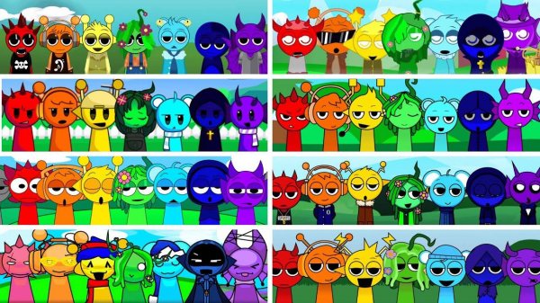 Incredibox - Sprunki, но RAINBOW во ВСЕХ разных модах | Incredibox Sprunki