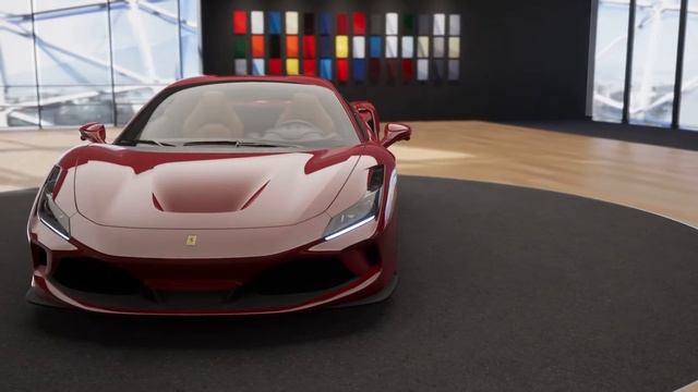 RF 2020 Ferrari F8 Spider Rosso Mugello Cuoio смотреть онлайн