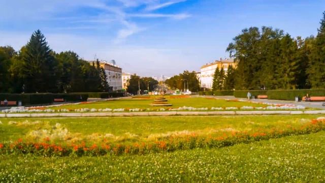Годовой таймлапс - вид от УрФУ смотреть онлайн