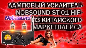 Ламповый HiFi усилитель Nobsound ST-01 ( Aiyima HiFi T9 ) с Алиэкспресс