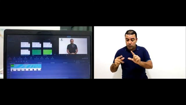 Chroma key no Filmora tutorial acessível em Libras смотреть онлайн