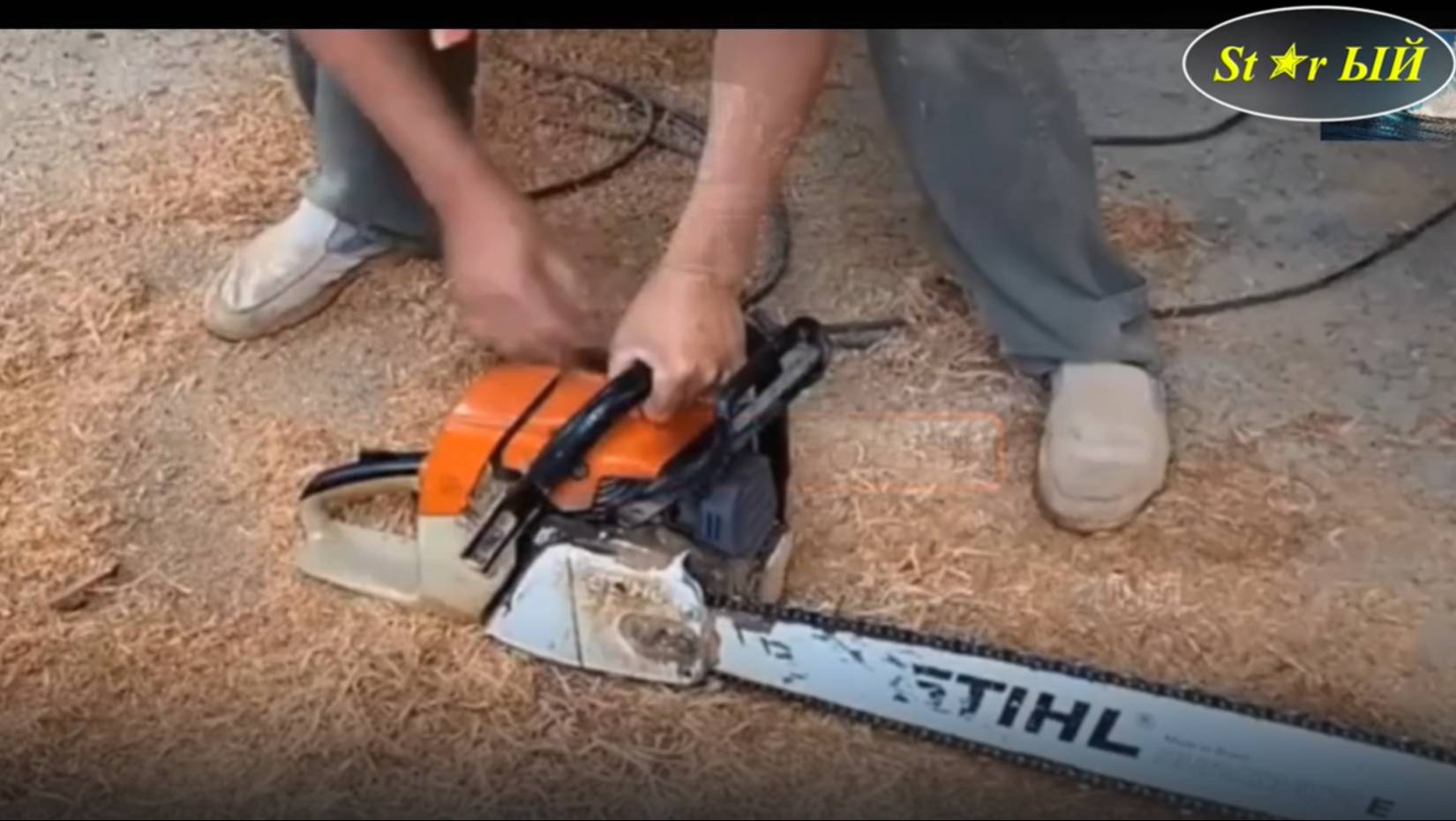 Как с помощью бензопилы из бревна сделать умывальник