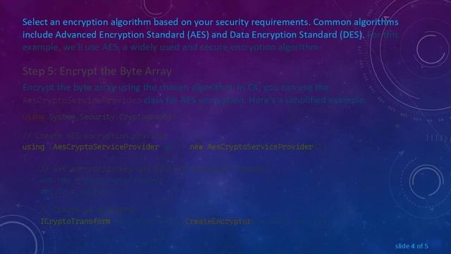 How to Encrypt Images in C# смотреть онлайн