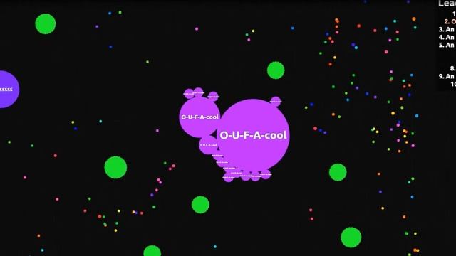 Agar.io gameplay №4 by O-U-F-A-cool смотреть онлайн