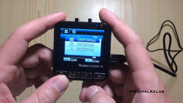 Rollei CarDVR-72 - digitální auto kamera s GPS смотреть онлайн