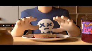 анимация бравл старс Эдгар и кит бесконечный двигатель