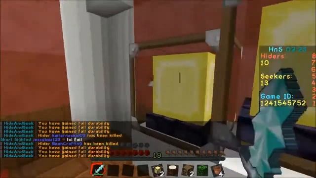 Minecraft PC Mini Games | Hide and Seek #7 | Pesky NoteBlocks | L For Leeeeee x & WeeWeeGaming смотреть онлайн