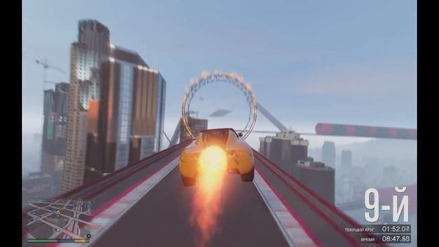 GTA Online - гонки на особом транспорте *Rocket Voltic**Ruiner 2000* смотреть онлайн