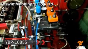 Пятипозиционный холодновысадочный автомат серии YBP-10B5S для высадки деталей.