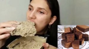 cr: VlogMartaRiva/#mukbang #глина #мел