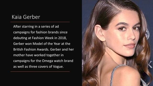 | Who is Kaia Gerber (weight, height, life...| смотреть онлайн