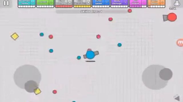 Развлекуха в Diep.io смотреть онлайн