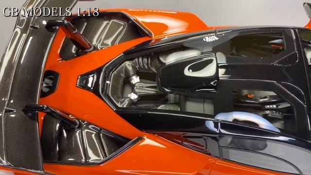 1/18 model car collection 1/18 Tecnomodel McLaren Senna [Unboxing] смотреть онлайн