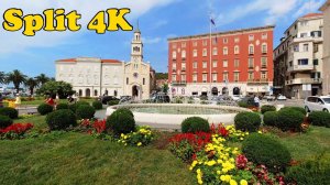 Split Croatia Walking Tour [4K]
