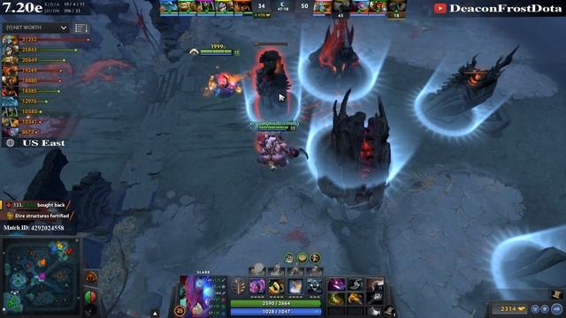 SumaiL [Slark] 19 Kills Efficient Ganker Build ► Dota 2 7.20e смотреть онлайн