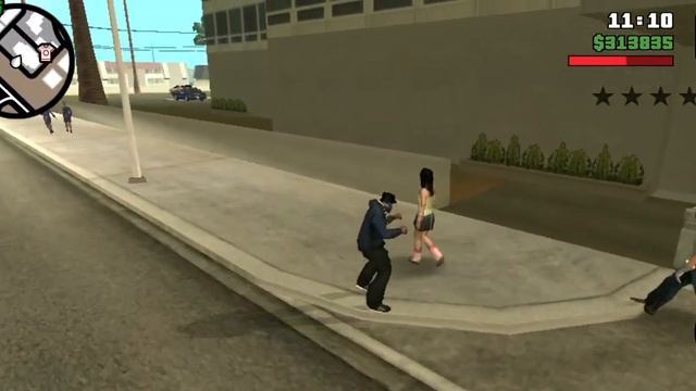 gta sa peds fight (2) смотреть онлайн