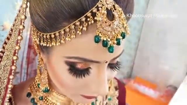 Must Watch Beautiful Bridal Makeup Khoobsurat Makeovers Rubina Verma смотреть онлайн