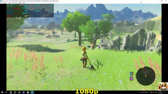 CEMU 1.13.2 [Wii U] - Zelda: Breath of the Wild [720p, 1080p, 2160p 4K] on GTX1050Ti #2 смотреть онлайн