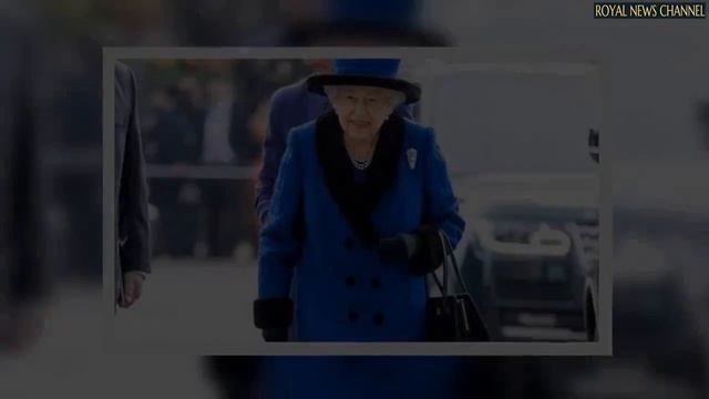 Beaming Queen in royal blue ditches her walking stick for Champions Day at Ascot смотреть онлайн