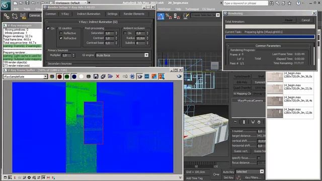 3DS Max + V Ray 廚房視覺設計教學 - Part.5 смотреть онлайн