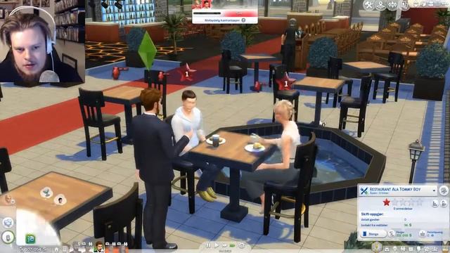 Restaurant Ala Tommy Boy - The Sims 4 - Del 35 (Norsk Gaming) смотреть онлайн