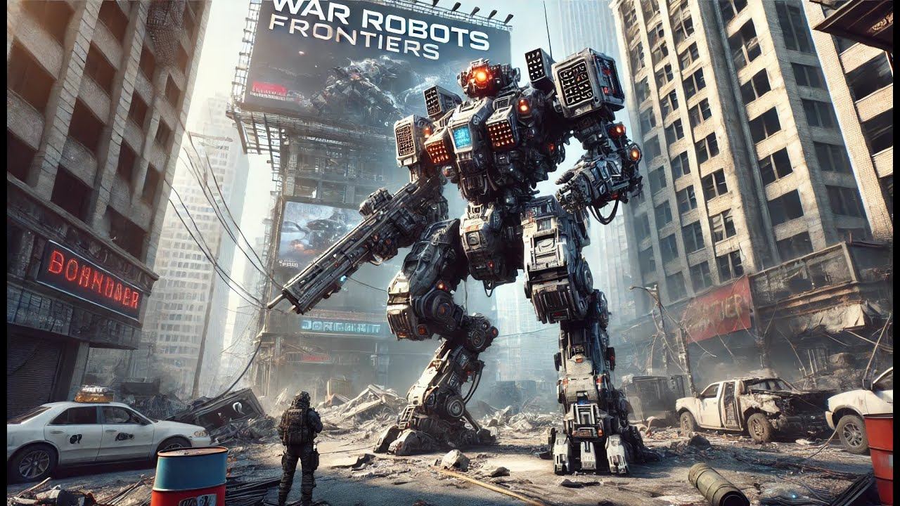 КАК ПОСТРОИТЬ САМОГО СИЛЬНОГО РОБОТА? War Robots: Frontiers смотреть онлайн