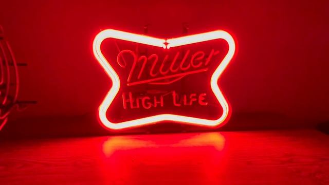 75 MILLER HIGH LIFE LIGHTED MOTION NEON SIGN смотреть онлайн