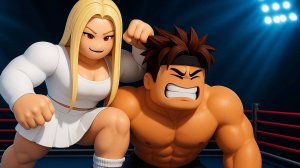 Эволюция качка для того чтобы выжить в симуляторе Train to Fight Роблокс !