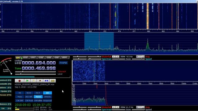 470kHz QL,  сервисные работы на маяке
