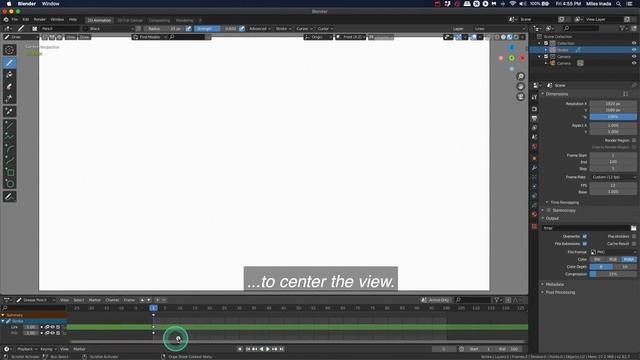 Get Started Animating in Blender Grease Pencil in Three Minutes смотреть онлайн