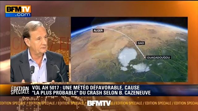Avion Air Algérie: "Le radar du MD de cette époque-là doit être un peu rudimentaire" - 25/07 смотреть онлайн