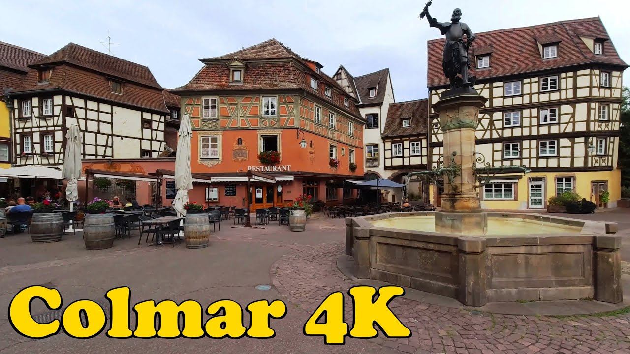 Colmar, France Walking Tour [4K].