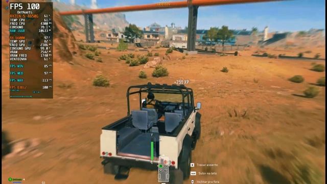 WARZONE 2 FHD RYZEN 5 4650G RX 6600M смотреть онлайн