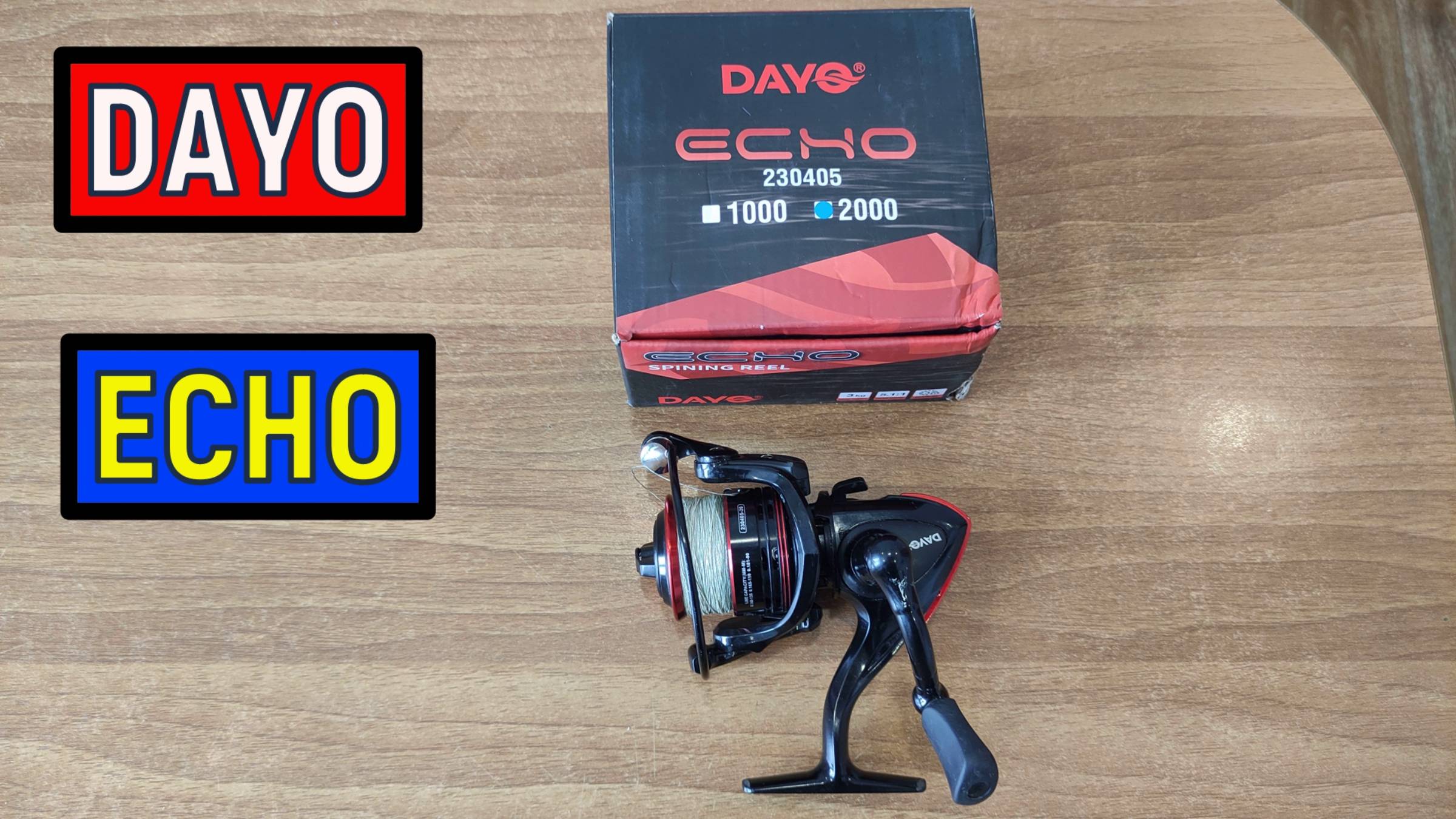 DAYO ECHO Катушка рыболовная безынерционная Обзор смотреть онлайн