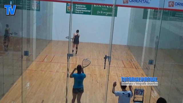 Damas Open 1er. Set Micaela Meneses (SCZ) vs Jenny Daza (SCZ) 1er Nacional Raquetbol 2020 смотреть онлайн