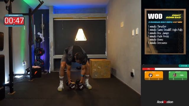 Rutina de CrossFit en Casa 🔥 "FIGHT GONE BAD" WOD смотреть онлайн