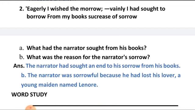 tis the wind and nothing more poem question answer and exercise solution Edgar Allan Poe new gem's смотреть онлайн