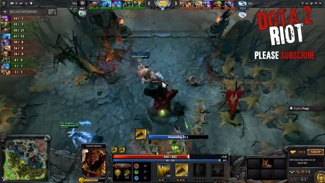 Dota 2 Gameplay | Vici Gaming VS. Evil Geniuses | Game 1 - The international Dota 2 Tournament смотреть онлайн